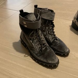 Vince Camuto Velvet Boots